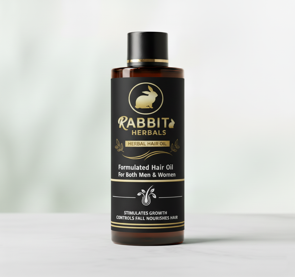 Rabbit Herbal Hair Oil – 100% Stronger, Healthier Growth – GARUDA ...